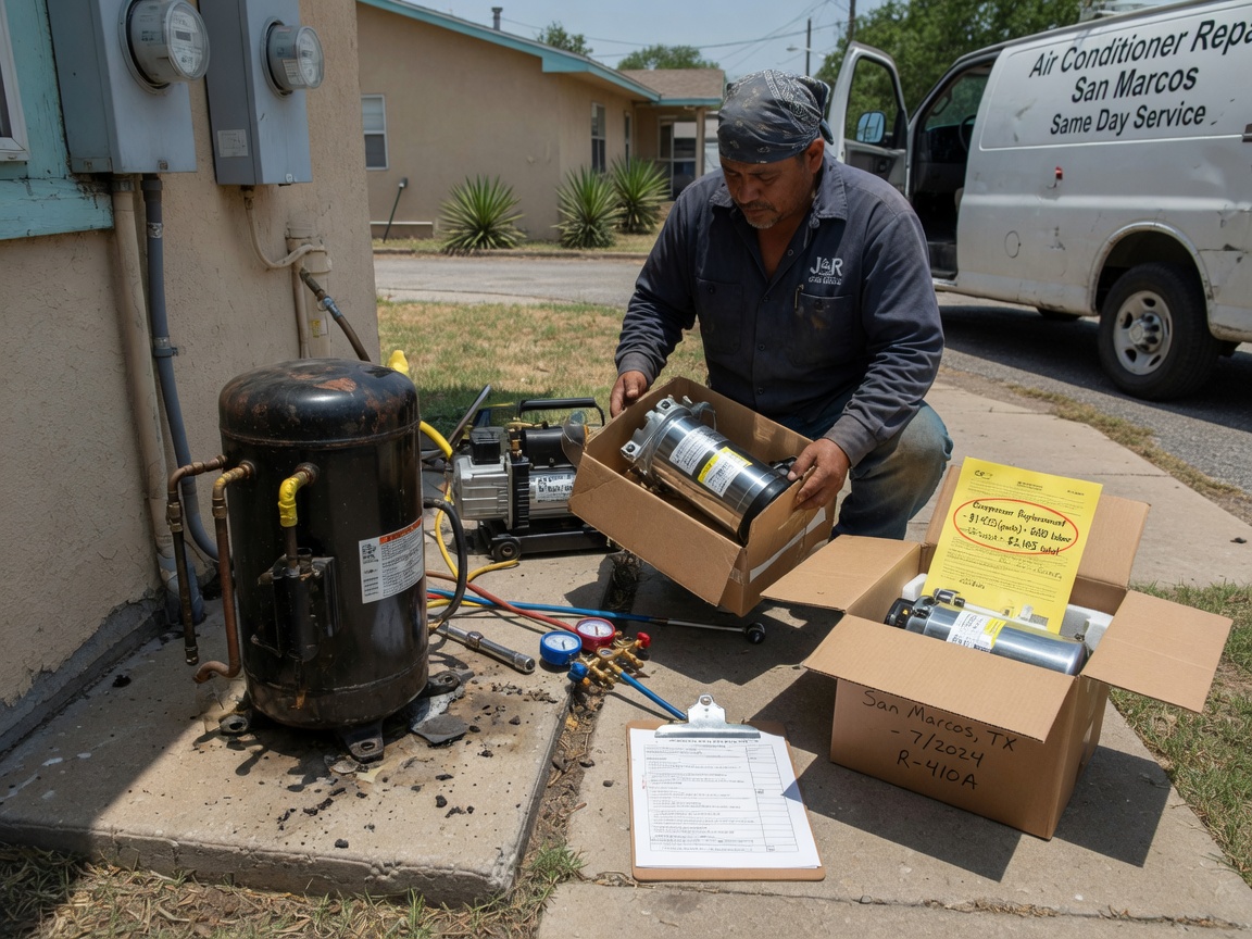 How Much Does an AC Compressor Replacement Cost?