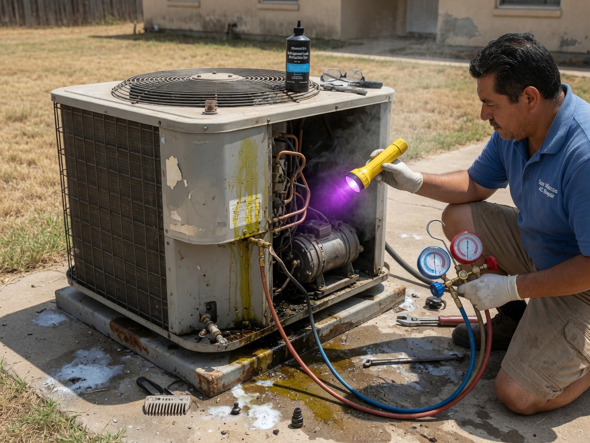 How to Tell if Your AC Has a Refrigerant Leak
