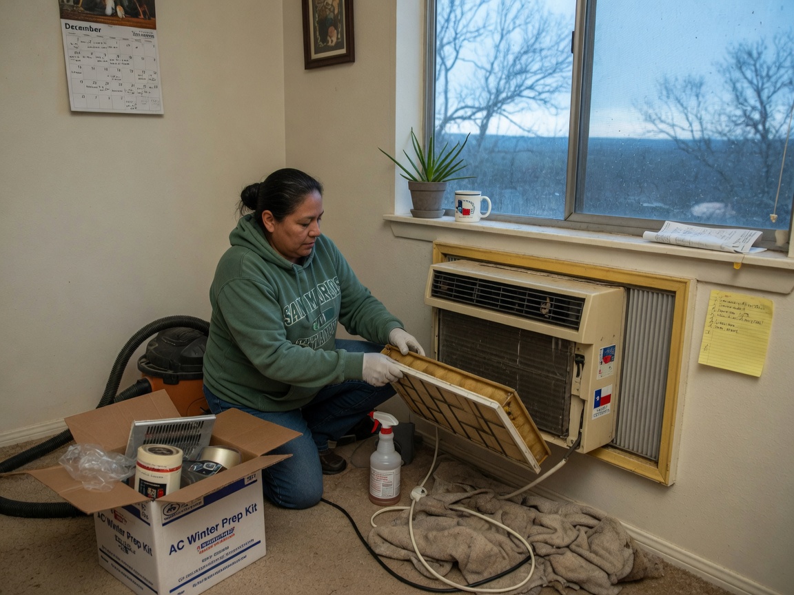 Preparing Your Ac For Occasional San Marcos Winter Use